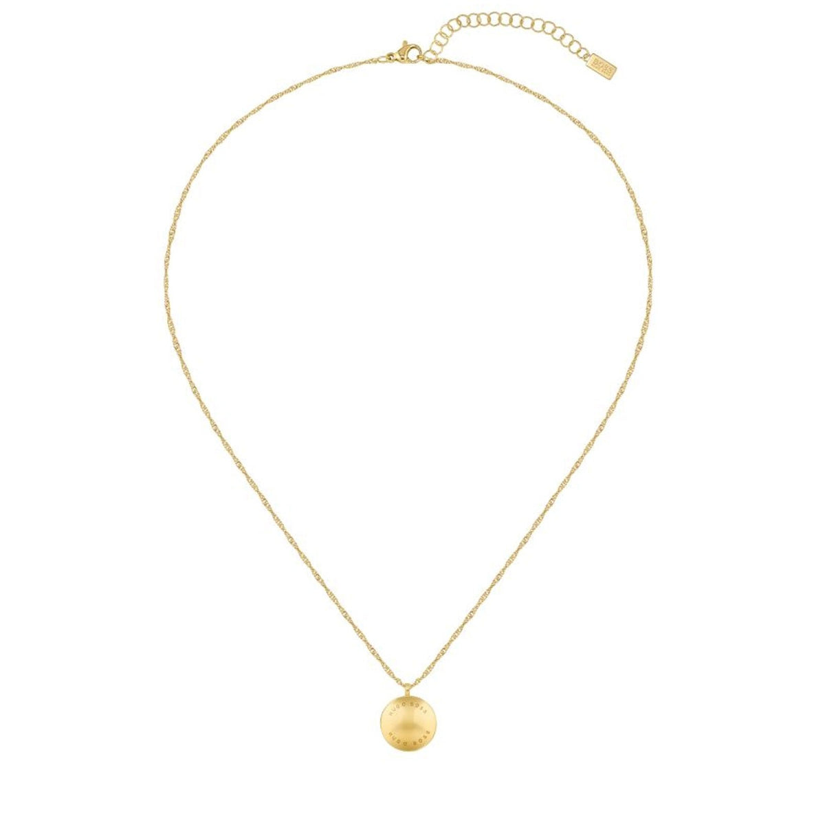BOSS Jewellery Medallion 1580157 – Collier femme doré