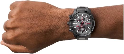 Montre Homme Diesel Grise en Acier – DZ4586
