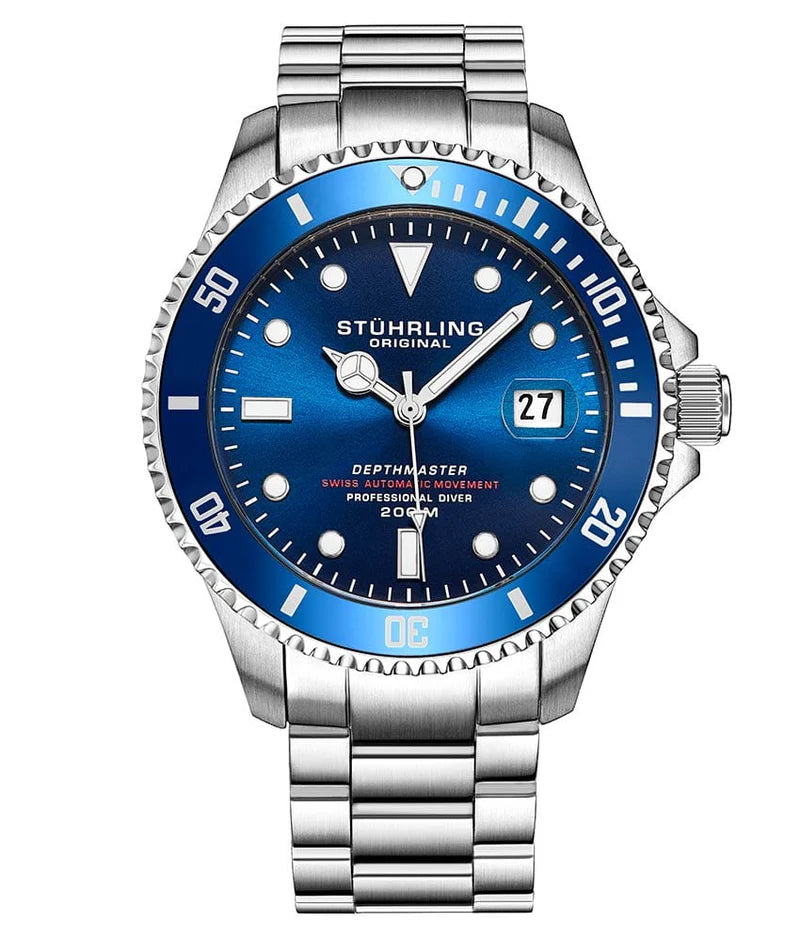 Stührling Swiss Automatic Depthmaster 883 42mm
