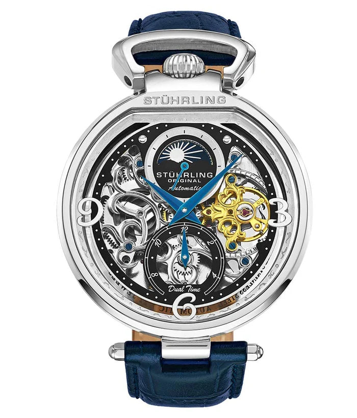 Montre Homme Stührling Modena 889 Automatique Squelette 46 mm