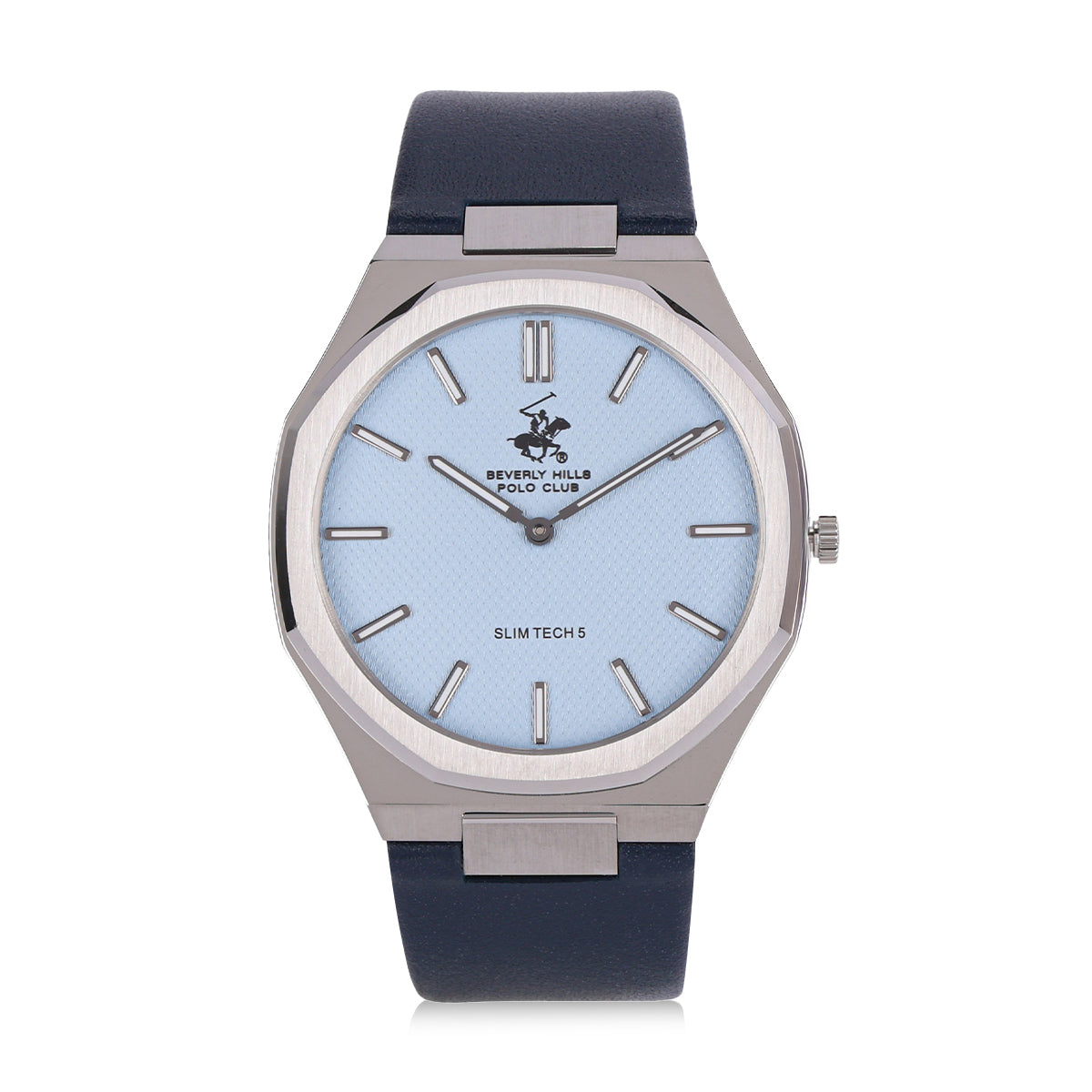 Montre homme Beverly Hills Polo Club Slim Tech 5 bleu clair – BP3607X.309