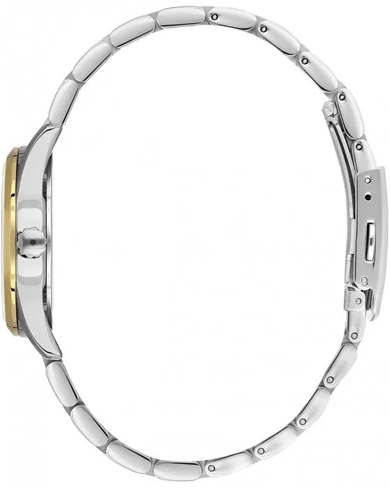 Montre femme Beverly Hills Polo Club à diamant et bracelet bicolore BP3601C.270