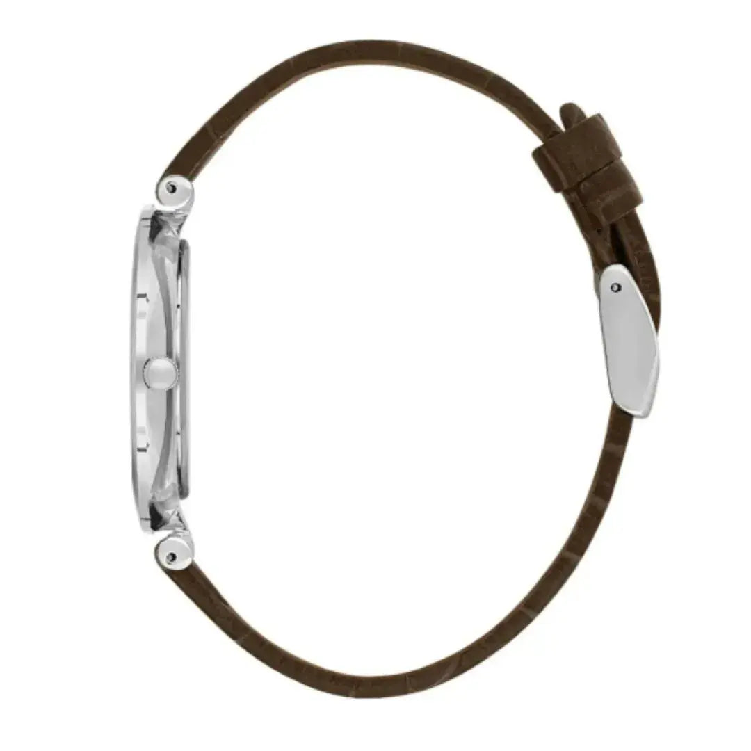 Montre homme Beverly Hills Polo Club à cadran vert et bracelet en cuir marron – BP3615X.372