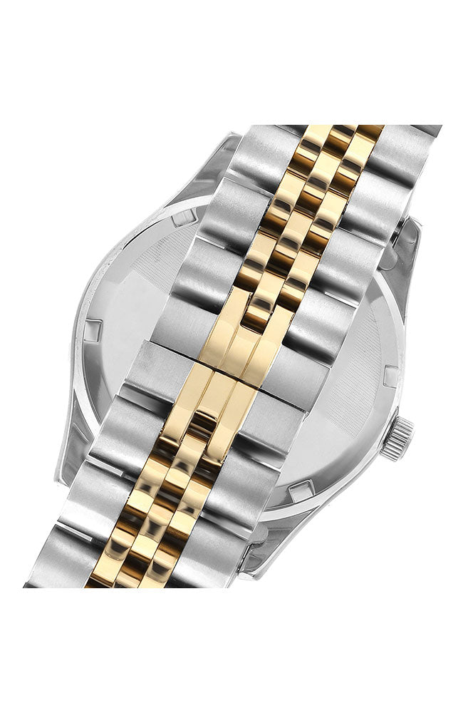 Montre emme Beverly Hills Polo Club cadran vert et bracelet bicolore BP3169C.271
