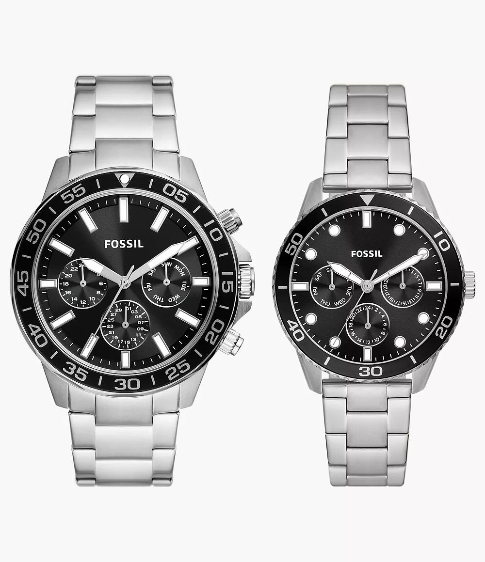 Coffret Montre Duo Fossil Bannon