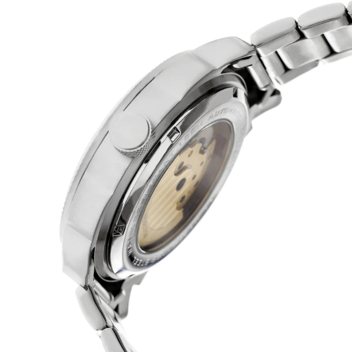 Montre Homme Heritor Helmsley HERHR5001 Automatic Semi-Skeleton – Silver/White