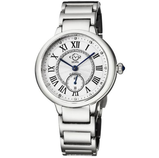 Montre Femme GEVRIL GV2 12200B Rome Diamond Swiss Quartz