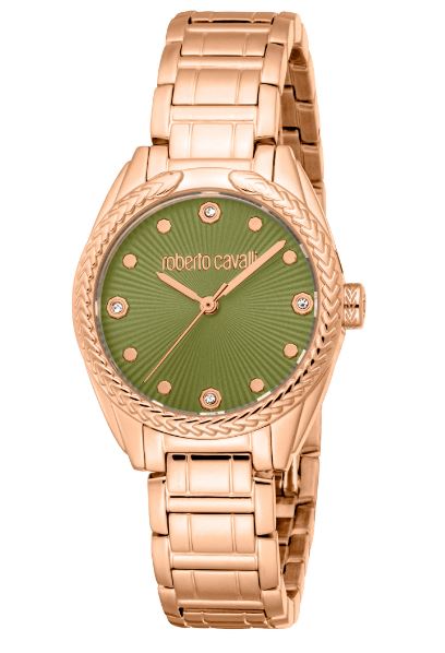 Montre Femme Roberto Cavalli Lady RC5L118M0055 – Vert Olive