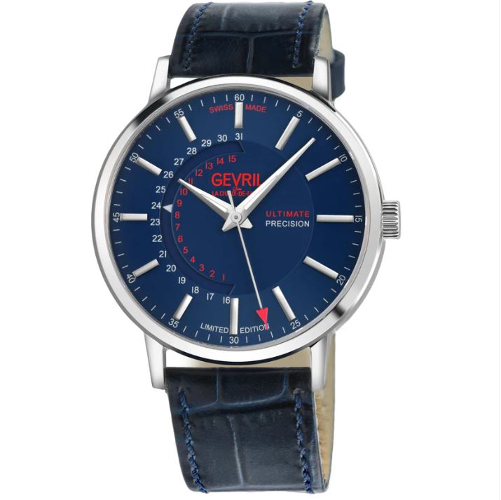 Gevril Guggenheim Ultra Thin Montre Hommes