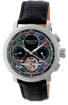 Montre Heritor Aura Semi-Skeleton