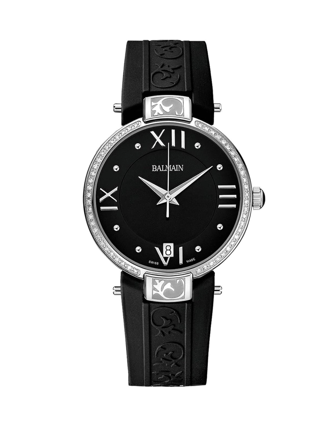 Montre Femme Balmain Women's Black Dial Silicone