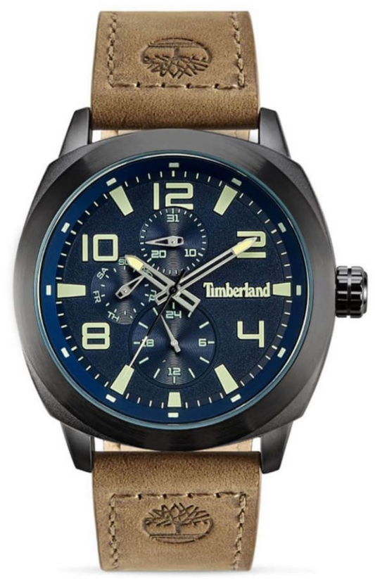 Montre TIMBERLAND Homme bracelet cuir clair