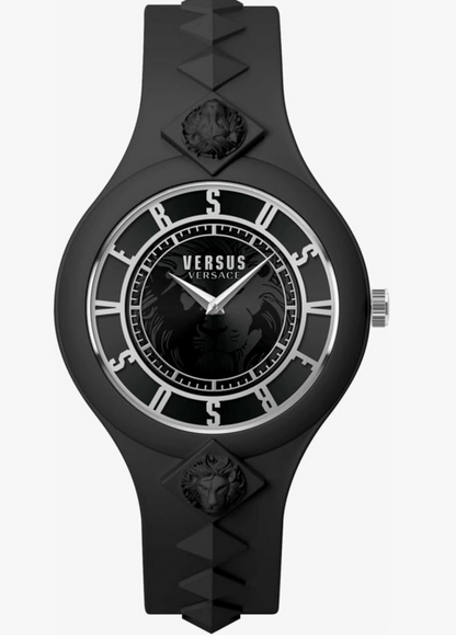 Montre Femme Versus Versace Sillicone Noir