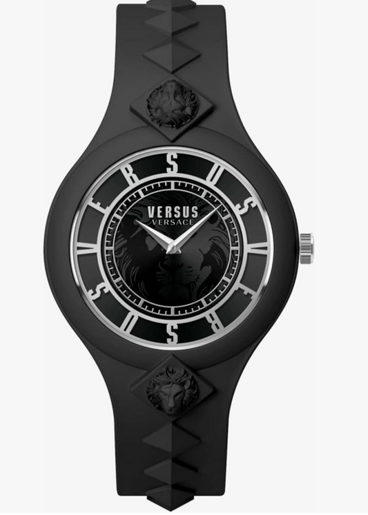 Montre Femme Versus Versace Sillicone Noir