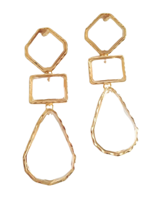 Boucles d’oreilles pendantes cristal – CXL by Christian Lacroix