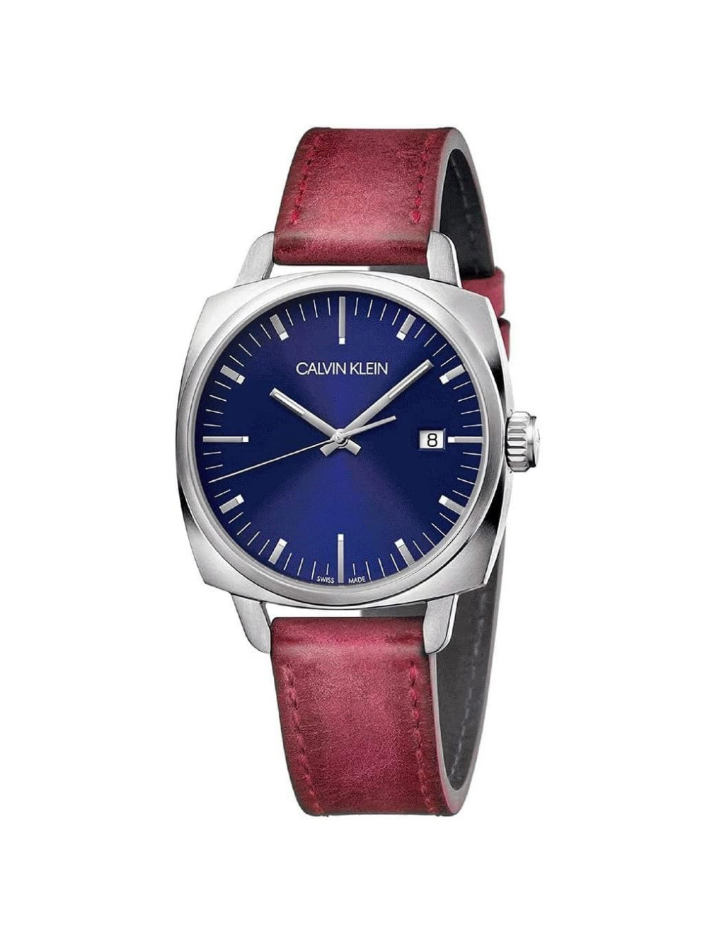 Montre Calvin Klein Unisexe Quartz – Bracelet cuir multicolore