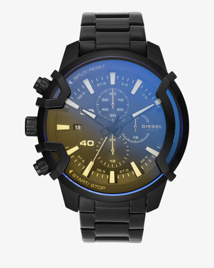 Diesel GRIFFED Acier Noir DZ4529
