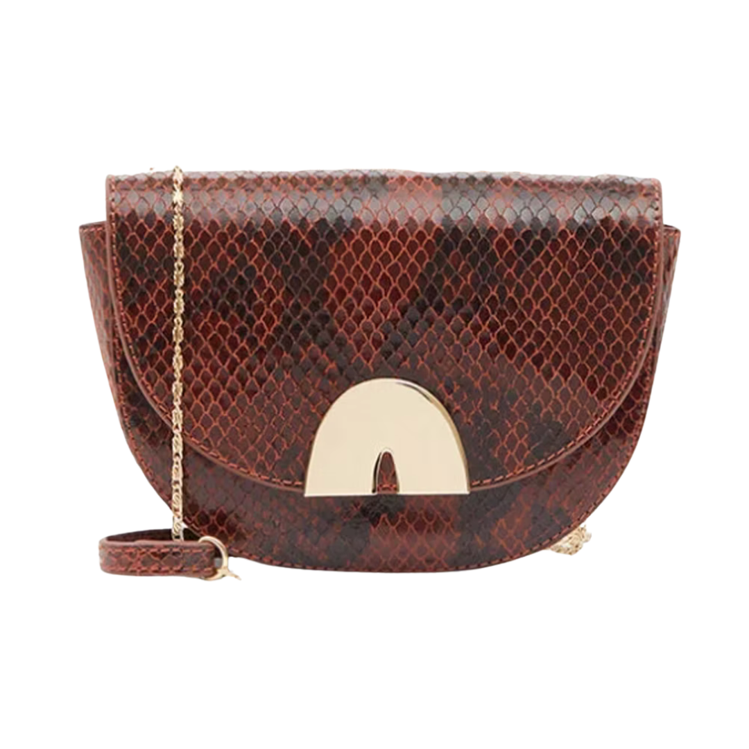 Sac Bandoulière Karl Marc John – Effet Python Bordeaux