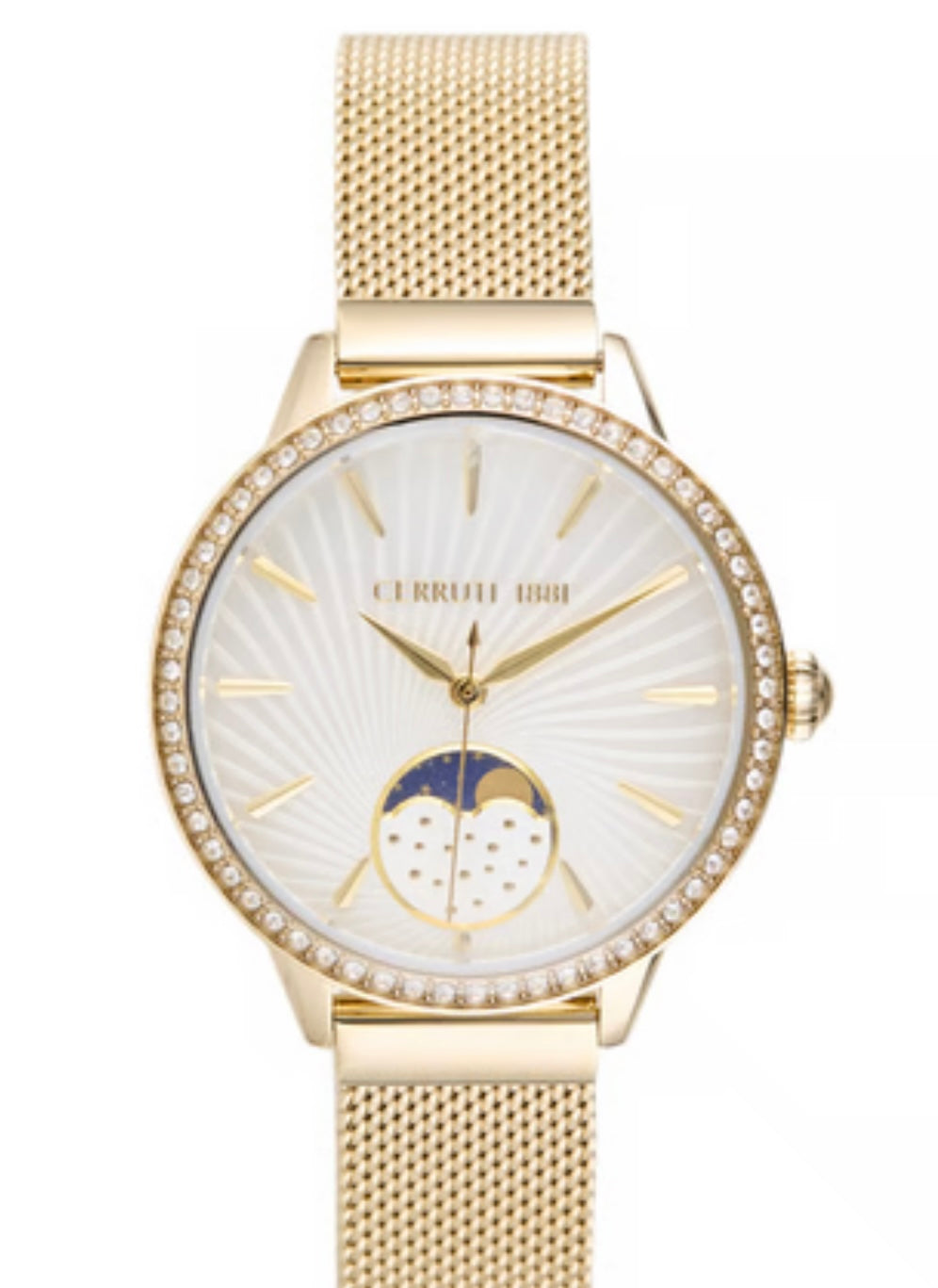 Montre Femme Cerruti 1881 – Modèle Rosara Crystals Doré