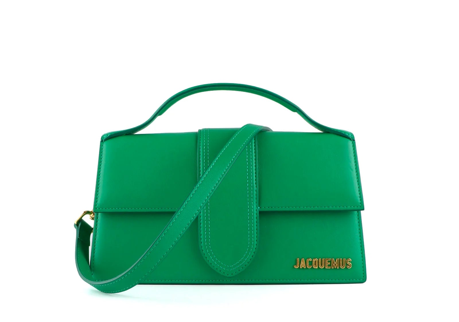 Sac à bandoulière Jacquemus Le Grand Bambino – Cuir Vert