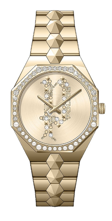 Montre Police Femme PEWLG2109602 Dorée