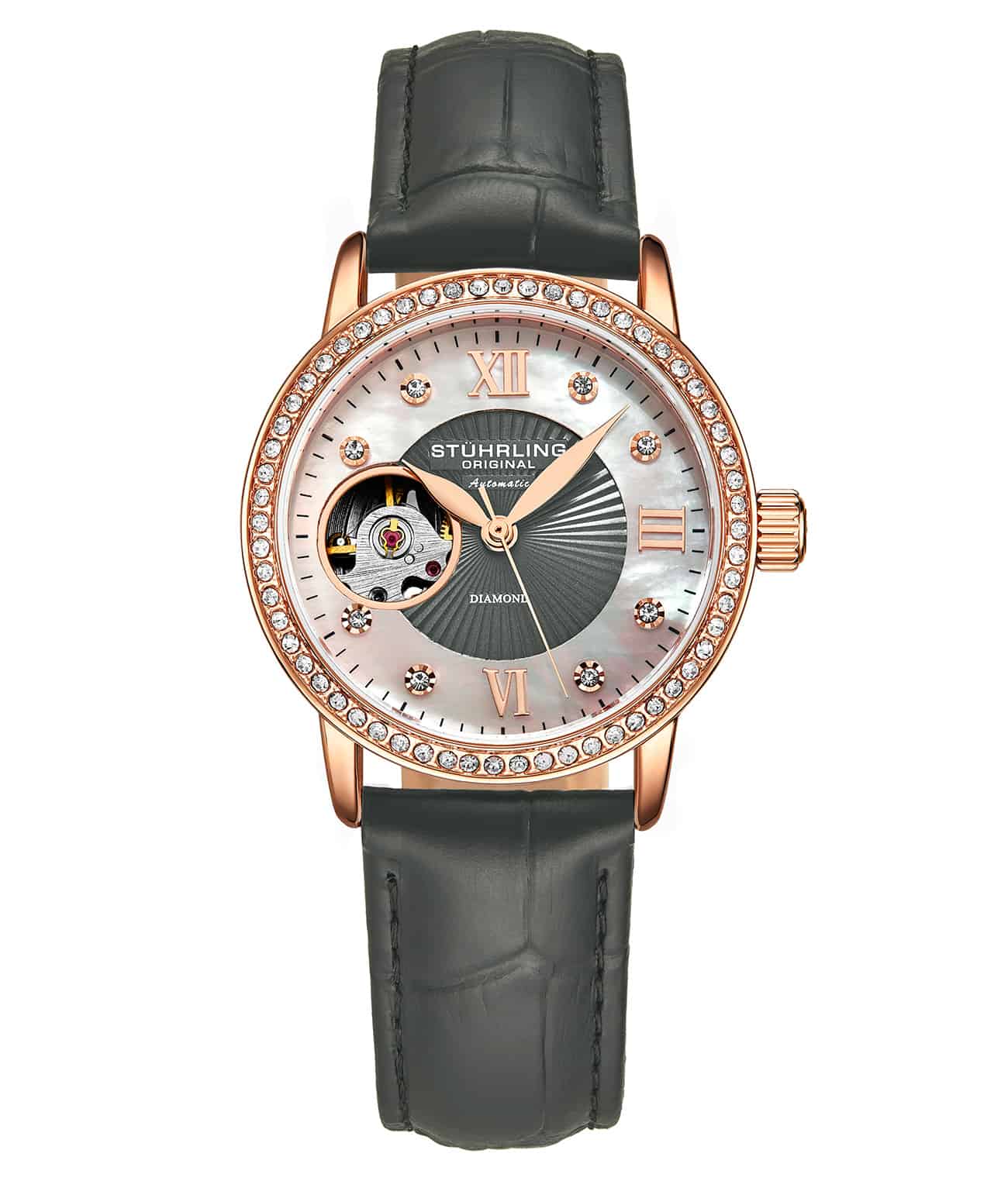 Stührling Legacy 3952.3 Automatic 34 mm Skeleton