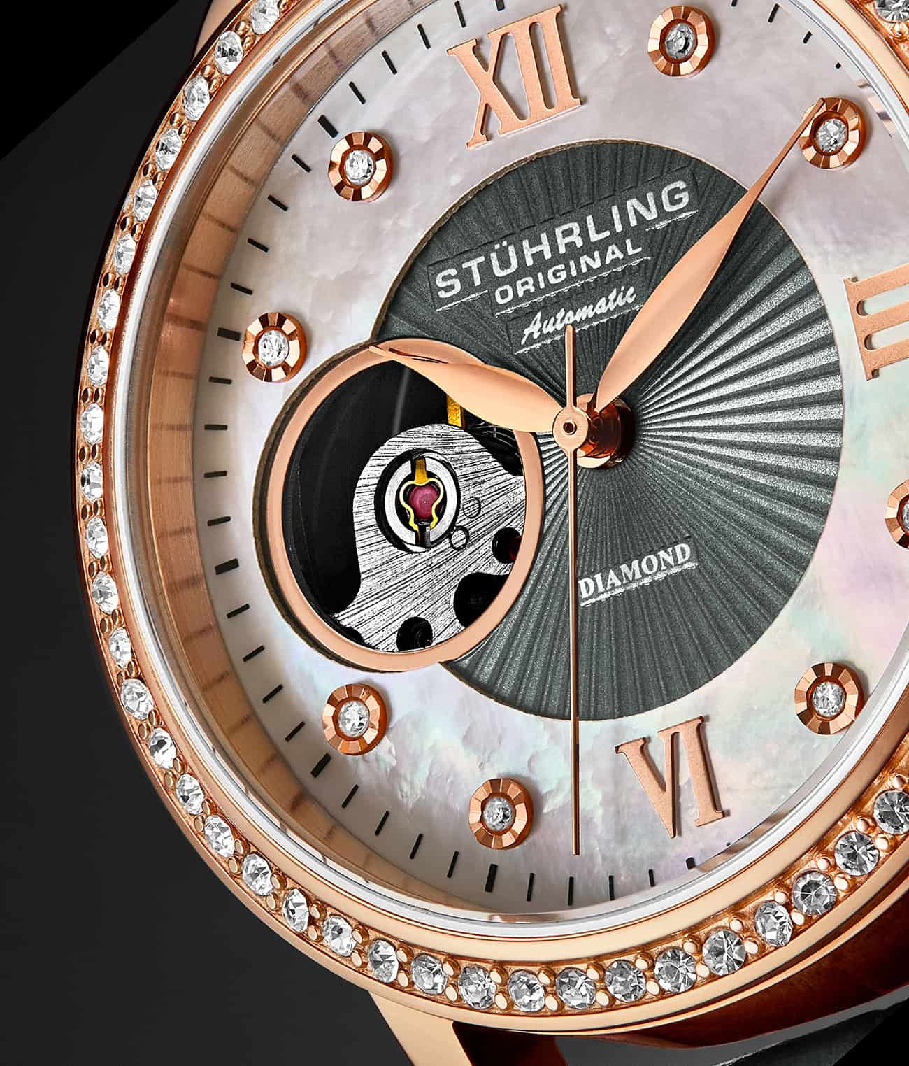 Stührling Legacy 3952.3 Automatic 34 mm Skeleton