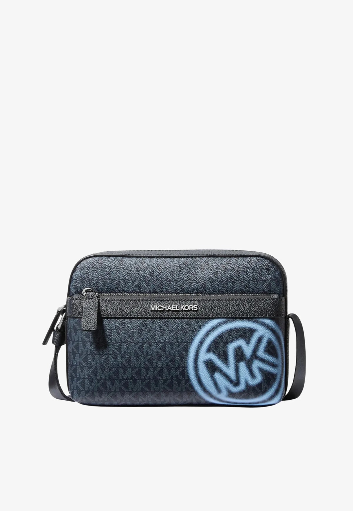 Sac bandoulière Michael Kors Cooper Logo bleu marine - Homme
