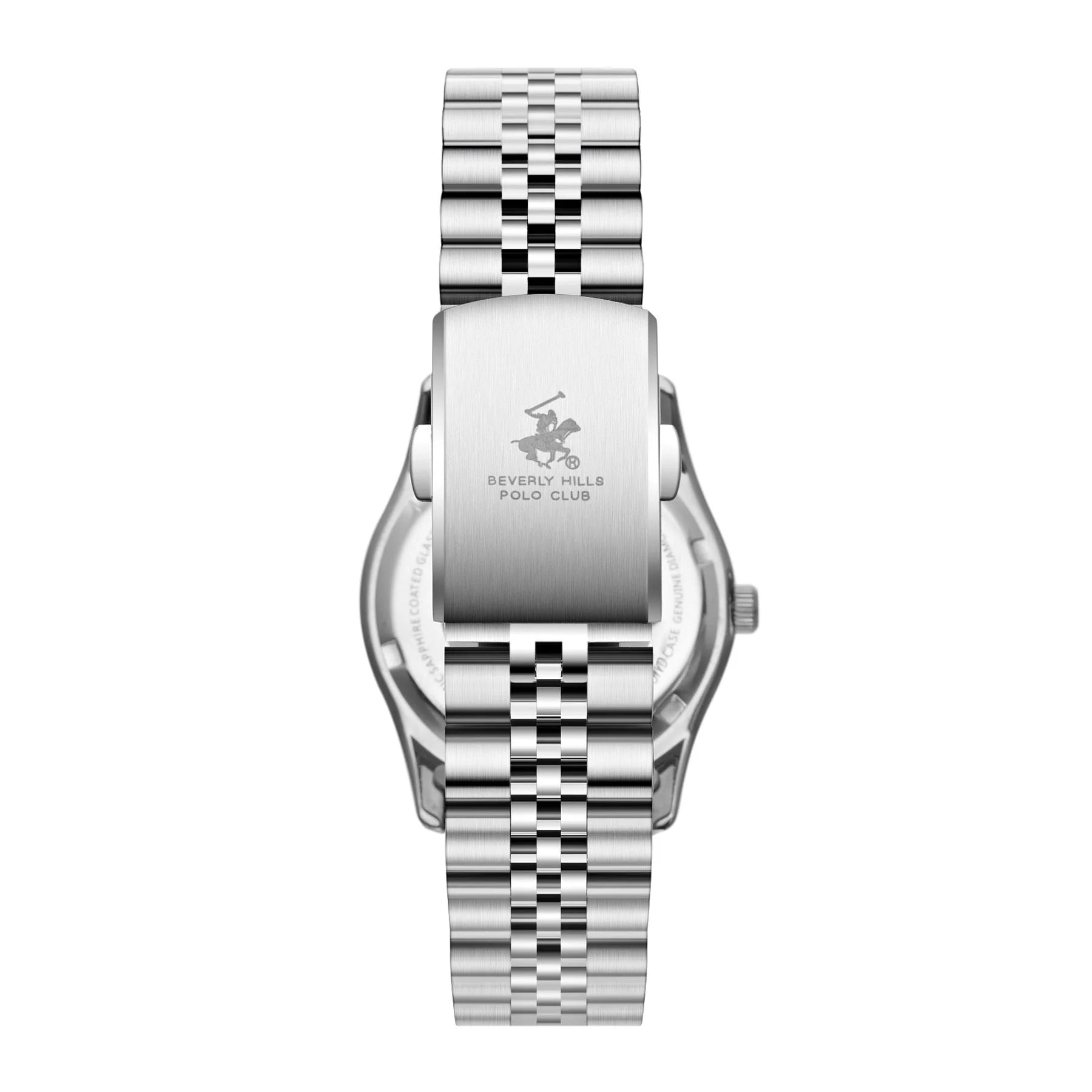 Montre unisexe Beverly Hills Polo Club à cadran bleu et détail diamant – BP3808C.390