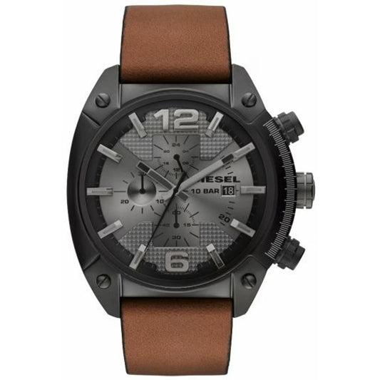 Diesel DZ4317 – Chronographe Cuir Brun