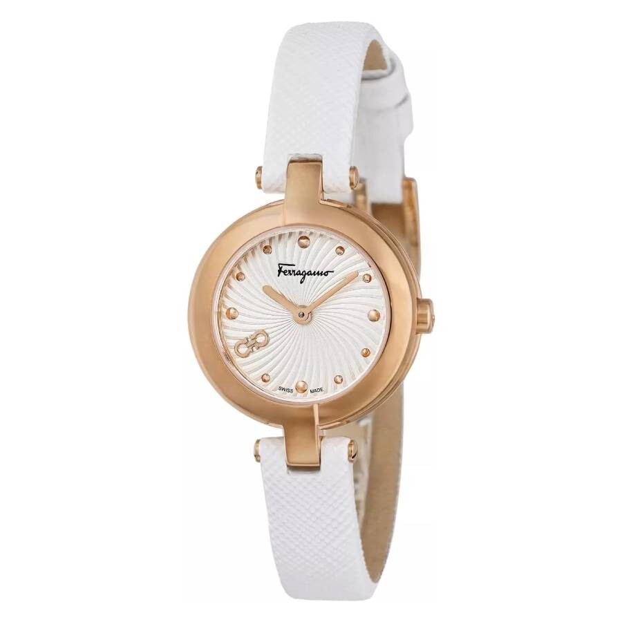 FERRAGAMO White Dial Ladies SFAT01522