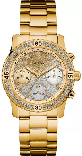 Montre Guess Femme Dorée – Réf. W0774L5