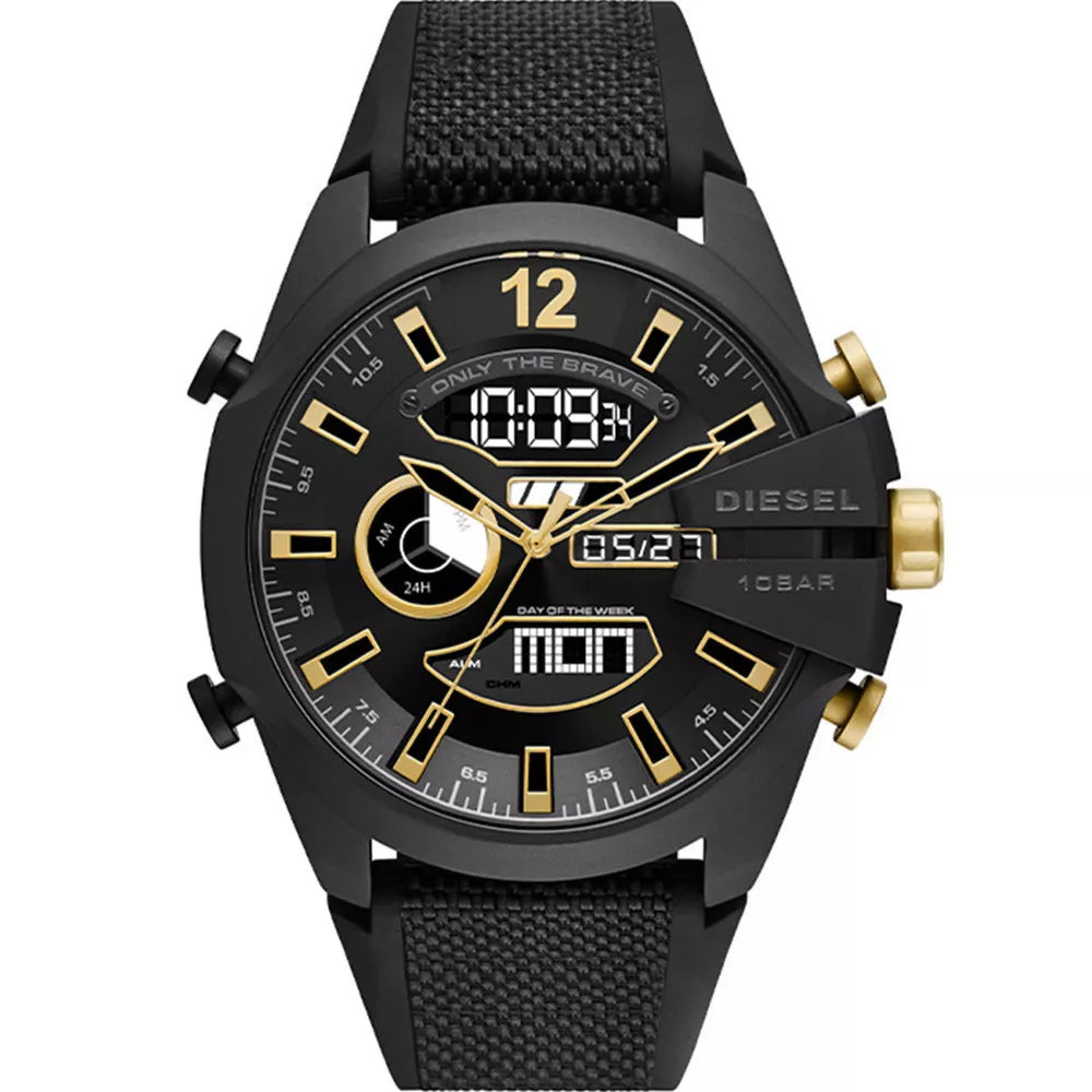 Montre Homme Diesel Mega Chief DZ4552 Noir
