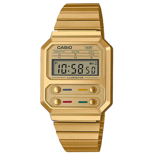 CASIO Montre Homme VINTAGE Dorée