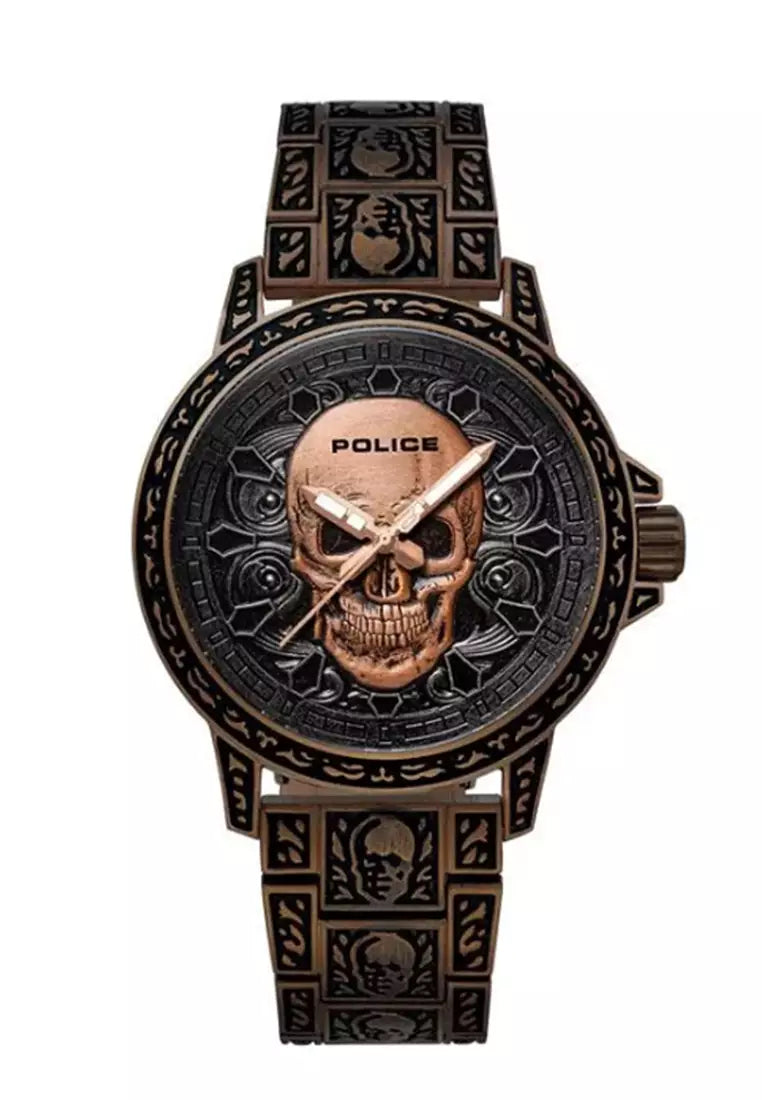 Montre Police en acier finition bronze – PL 15530JSQBZ/78M