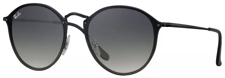 Lunettes de Soleil Ray-Ban Round Blaze RB3574N 153/11 – Noir & Gris Dégradé