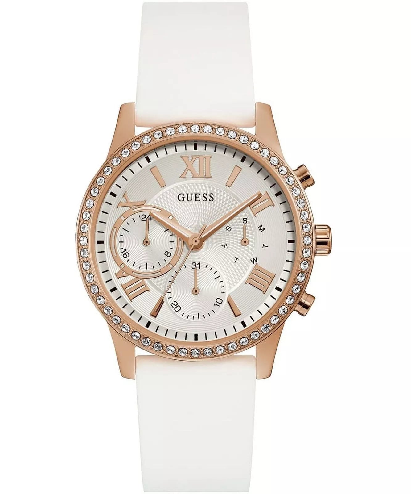 Montre Femme Guess Solar W1135L1 Blanche